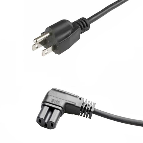 Elinchrom Power Cord C15 angled for US (NEMA 5-15)/5m