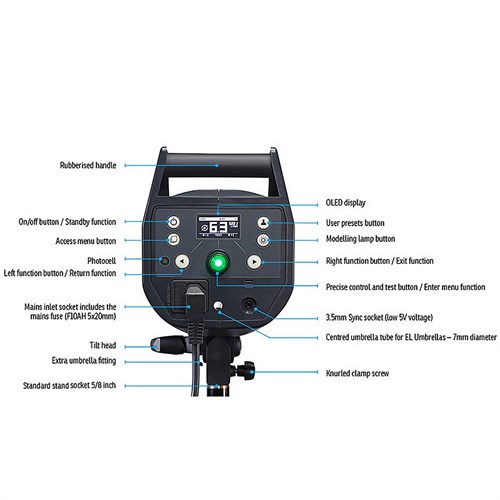 Elinchrom ELC Pro HD 500