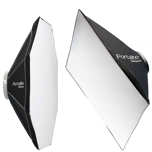 Portalite Octa och Square Softboxar included