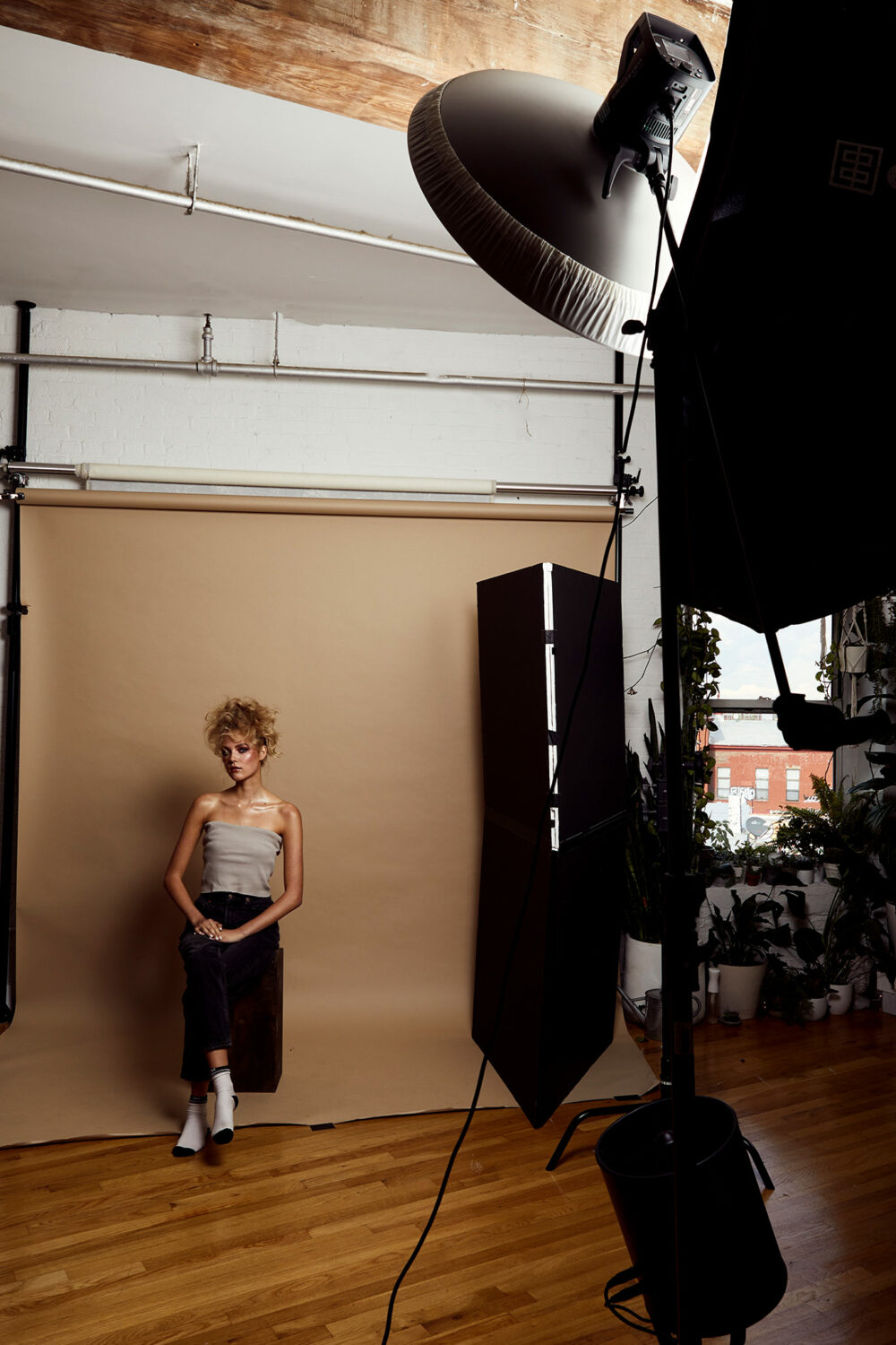 Female model portrait by photographer Emily Teague